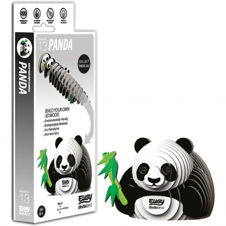 Jocuri Educative - DIY Animale 3D Eugy Panda Brainstorm Toys D5003