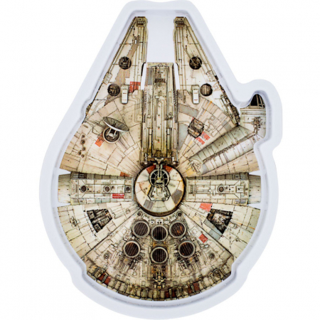 Recipiente Hrana - Farfurie melamina Star Wars Millennium Falcon Lulabi 8340400-M