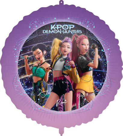 ACTIVITATI IN AER LIBER - Fetele Kpop la vânătoare de demoni Honmoon balon folie 46 cm