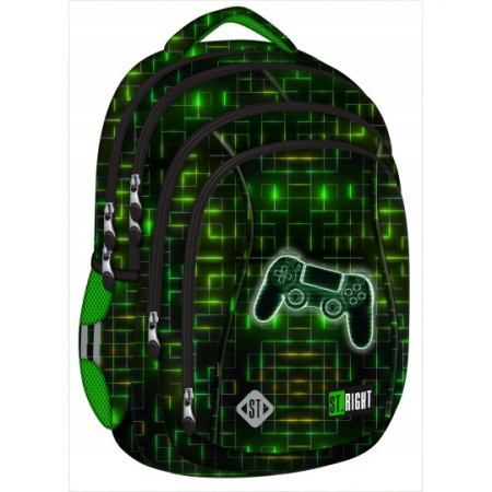 Ghiozdan 4 compartimente Neon Pad St Right [0]