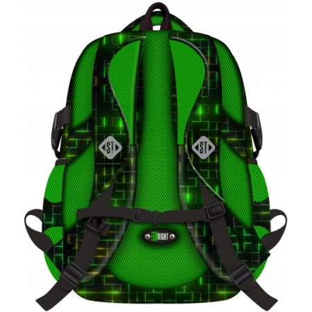 Ghiozdan 4 compartimente Neon Pad St Right [1]