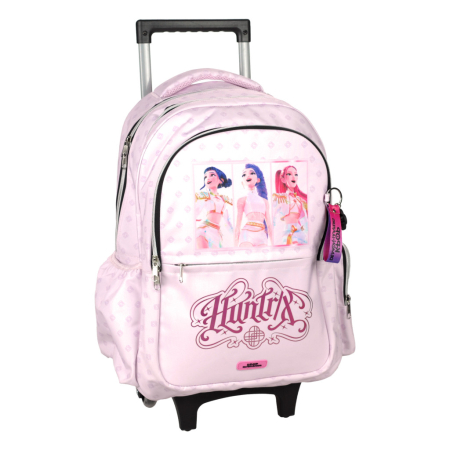BACK TO SCHOOL 2026 - Ghiozdan troler K-Pop Demon Hunters, roz, 46 cm