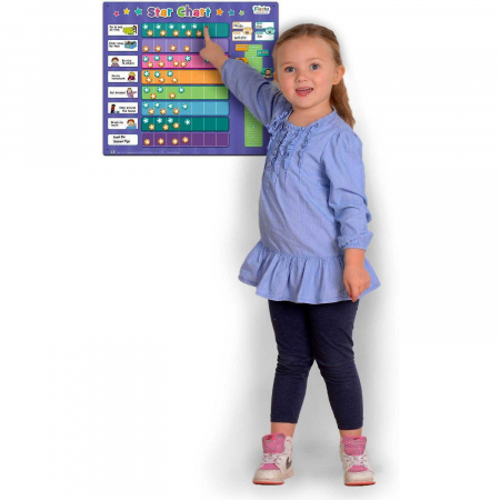 Grafic magnetic de recompense cu stelute marime XL Fiesta Crafts FCT-2767 [2]