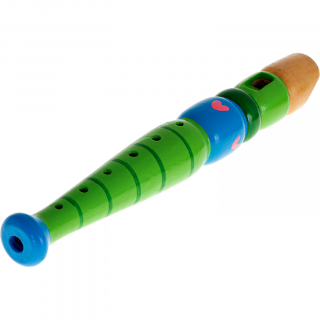 Instrument muzical Flaut din lemn Ikonka IK17572 [1]