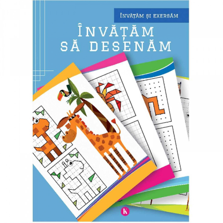 SCOALA SI GRADINITA - Invatam sa desenam 1 Editura Kreativ EK5709