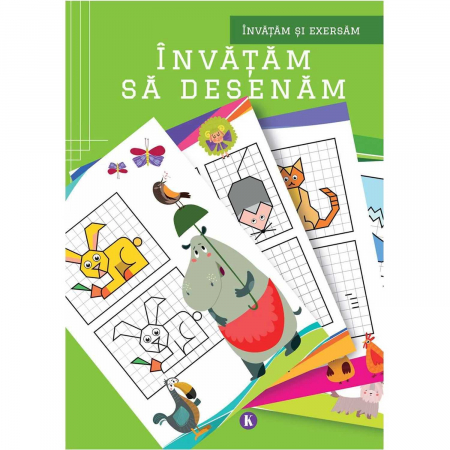 SCOALA SI GRADINITA - Invatam sa desenam 2 Editura Kreativ EK5710