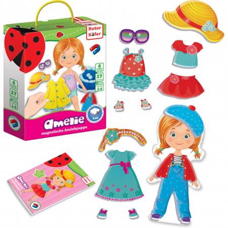 JOCURI SI JUCARII - Joc educativ magnetic Amelie Roter Kafer RK2010-02