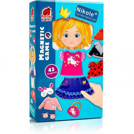 JOCURI SI JUCARII - Joc educativ magnetic Nikole Roter Kafer RK2010-07