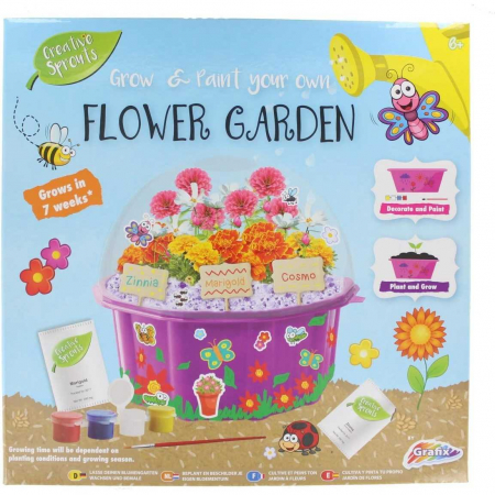 SCOALA SI GRADINITA - Jucarie Gradina cu Flori Grafix GRR03-0244-18C12