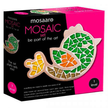 Jocuri Educative - Kit Mozaic Pasare Mosaaro MA1005