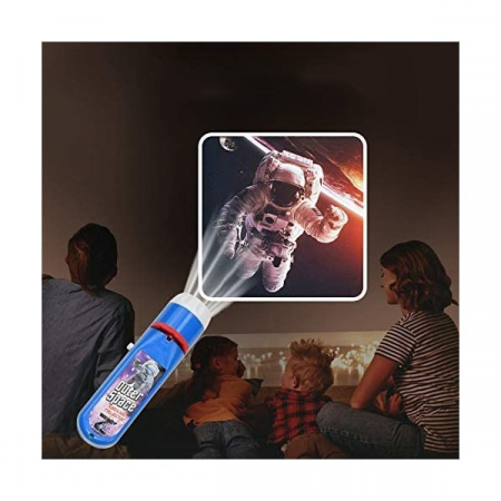 Lanterna proiector cu 3 diapozitive Imagini din Spatiu Bambinice BN013 [3]