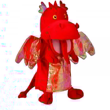 Marioneta de mana Dragonul Rosu Fiesta Crafts FCT-2363 [1]