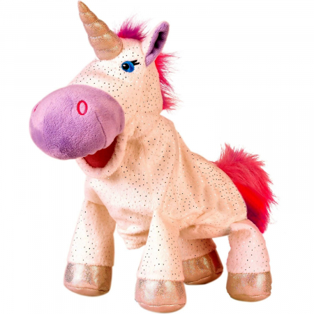 Papusi - Marioneta de mana Unicorn Fiesta Crafts FCT-2798