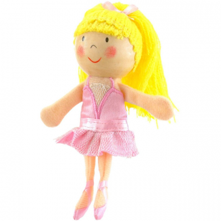 Papusi - Marioneta pentru deget Balerina Fiesta Crafts FCG-1029