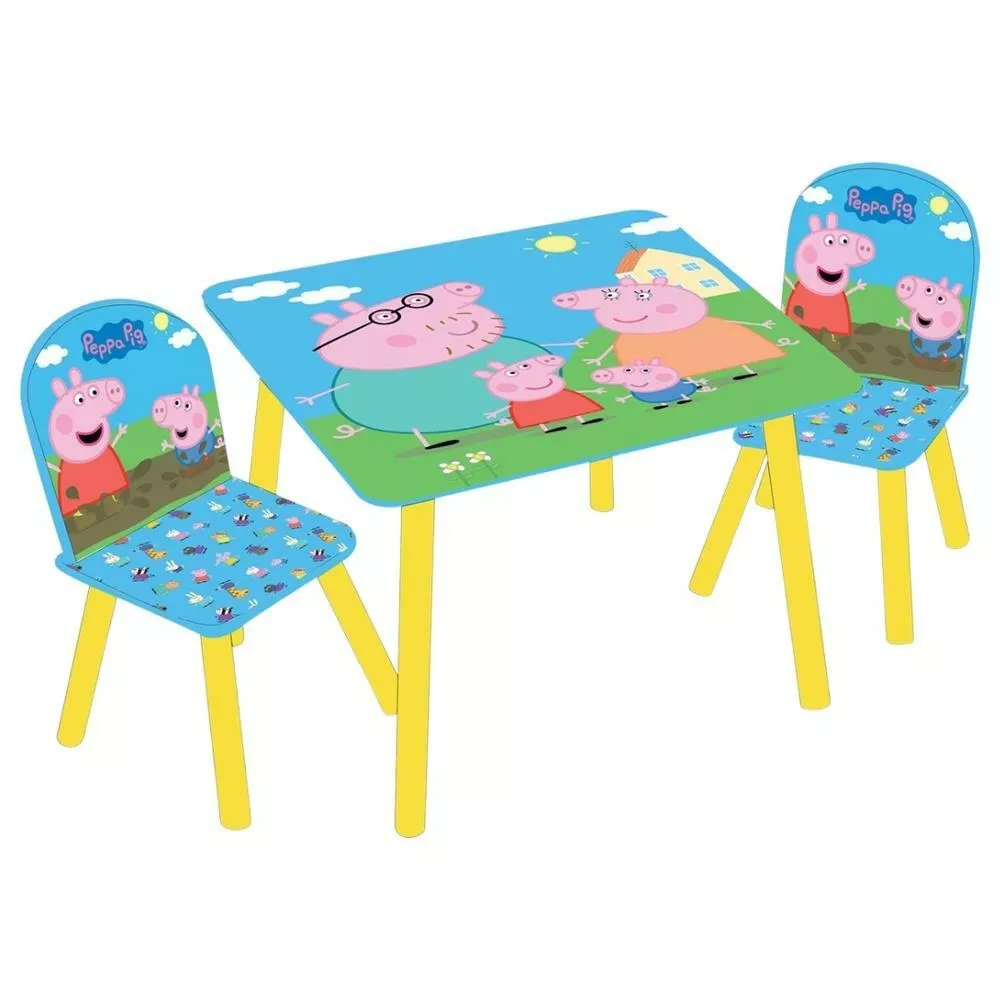 CAMERA COPILULUI - Masa cu scaune Peppa Pig 50 cm