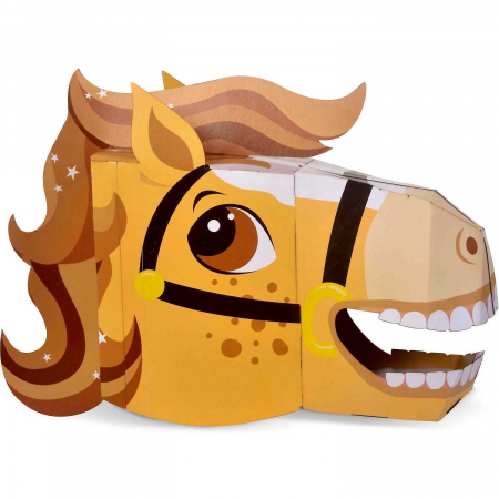 Jocuri Educative - Masca 3D Cal Fiesta Crafts FCT-3040