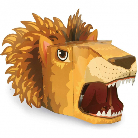 Jocuri Educative - Masca 3D Leu Fiesta Crafts FCT-3029