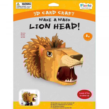 Masca 3D Leu Fiesta Crafts FCT-3029 [4]
