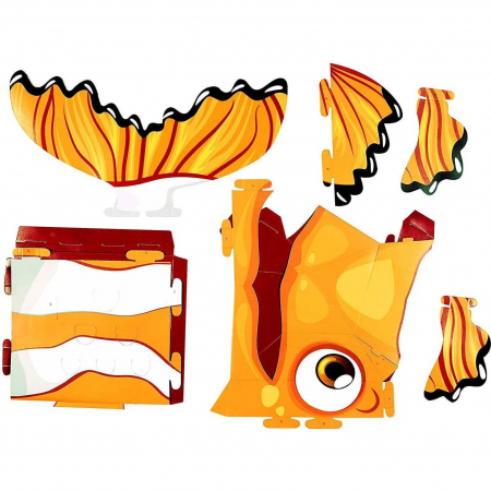 Masca 3D Peste Clovn Fiesta Crafts FCT-3054 [3]