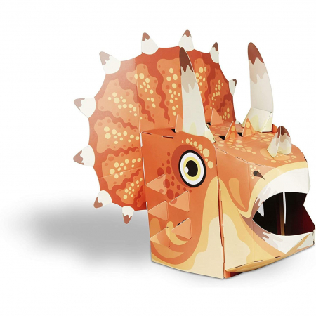 Jocuri Educative - Masca 3D Triceratops Fiesta Crafts FCT-3017