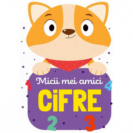Carti de colorat - Micii mei amici - Cifre Editura Kreativ EK6440