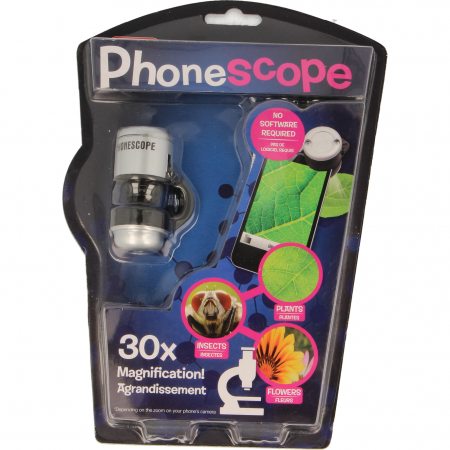 Jocuri Educative - Microscop pentru telefon Magnoidz Keycraft KCSC291