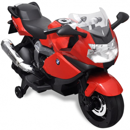 Motocicletă electrică pentru copii BMW 283, 6V, roșu [4]