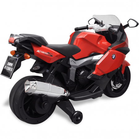 Motocicletă electrică pentru copii BMW 283, 6V, roșu [2]