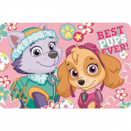 Paturici - Napron Paw Patrol Skye and Everest Best Pups Ever SunCity ARJ031978