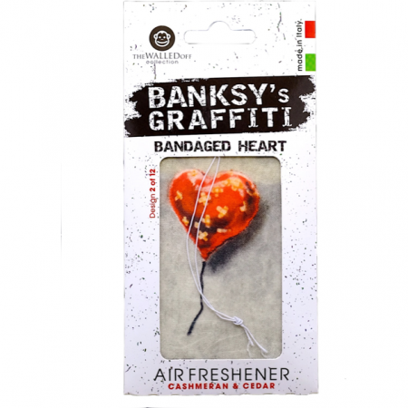 ACTIVITATI IN AER LIBER - Odorizant auto Bandaged Heart Banksy UB27002