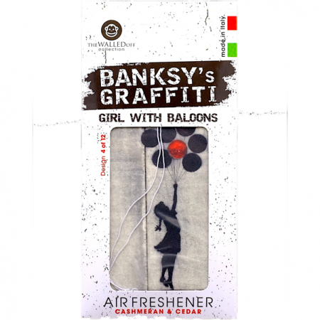 ACTIVITATI IN AER LIBER - Odorizant auto Girl With Baloons Banksy UB27004