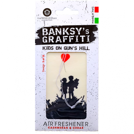 ACTIVITATI IN AER LIBER - Odorizant auto Kids on Gun Hill Banksy UB27003