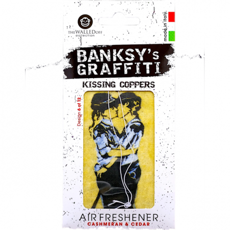 ACTIVITATI IN AER LIBER - Odorizant auto Kissing Coppers Banksy UB27006