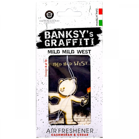 ACTIVITATI IN AER LIBER - Odorizant auto Mild Mild West Banksy UB27008