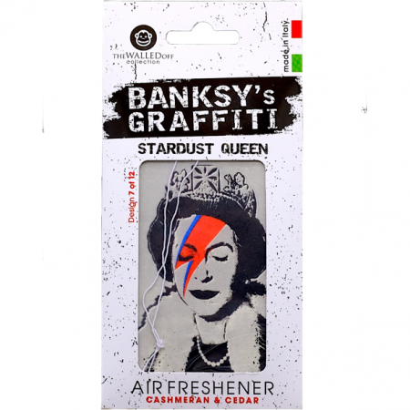 ACTIVITATI IN AER LIBER - Odorizant auto Stardust Queen Banksy UB27007
