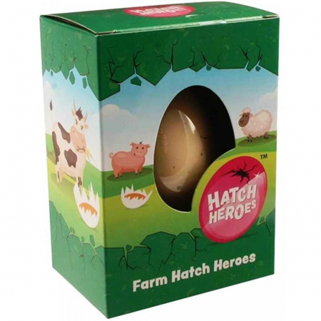 Jucarii Educative - Ou Animale Ferma Hatch Heroes Keycraft KCHH001