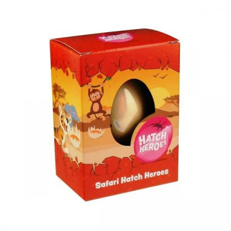 SCOALA SI GRADINITA - Ou Animale Safari Hatch Heroes Keycraft KCHH005