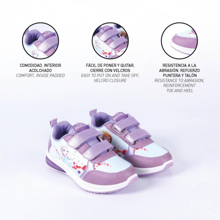Pantof sport Frozen cu lumini led [4]