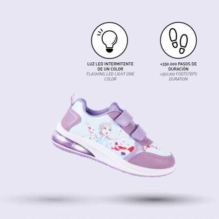 Pantof sport Frozen cu lumini led [3]