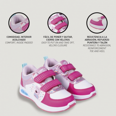 Pantof sport Peppa Pig cu lumini led [5]