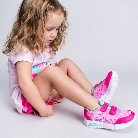 Pantof sport Peppa Pig cu lumini led Fun [6]