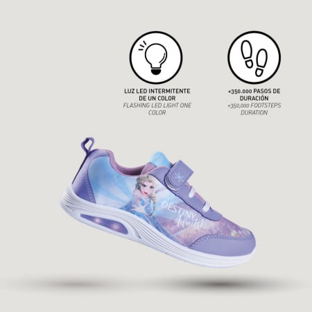 Pantofi sport cu lumini - Frozen [4]