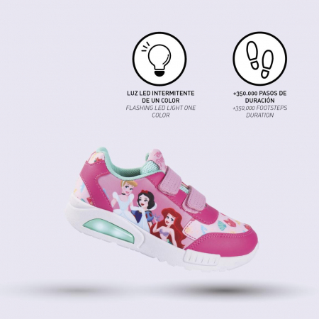 Pantofi sport fete cu lumini led - Printese [6]