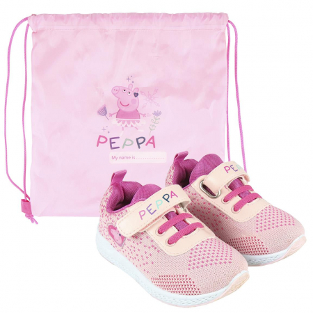 Reduceri - Pantofi sport usori cu saculet inclus -Peppa Pig