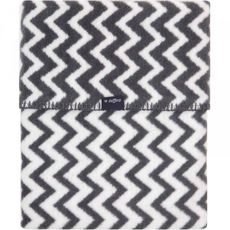 Paturici - Paturica bebelusi Bumbac Zigzag 75x100 Womar Zaffiro AN-KBZ-01