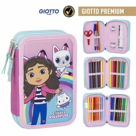 Reduceri - Penar  echipat complet Giotto,  3 nivele Gabby's Dollhouse