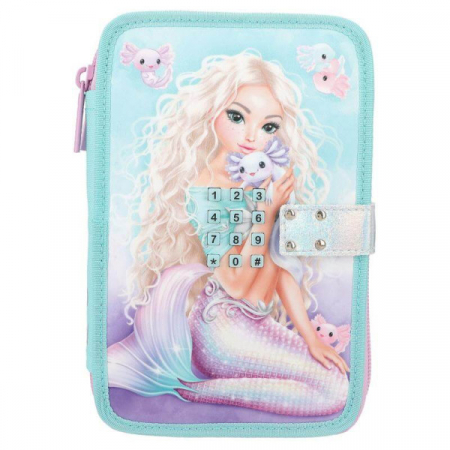 Penar echipat cu 2 fermoare Top Model  Mermaid, cu cod [0]