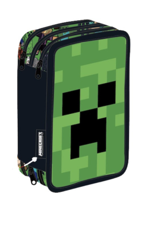 Noutati - Penar triplu echipat Minecraft Face