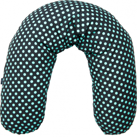 Perna pentru gravide si alaptat COMFORT EXCLUSIVE 170 cm cu bilute de polistiren Womar Zaffiro AN-PKE-17P [0]