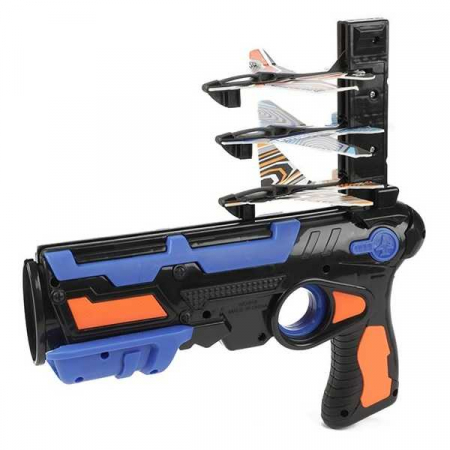 JOCURI SI JUCARII - Pistol lansator 3 avioane Toi-Toys TT35257A